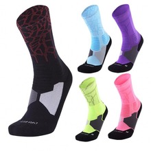 Unisex Outdoor Sports Socks Men Women Breathable Elite Basketball Thick Towel Bottom Tube Socks Running Cycling Road Bike sock 2024 - buy cheap