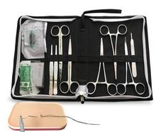 Kit de prática de sutura cirúrgica, conjunto de modelo de sutura de pele para estudantes cirúrgicos 2024 - compre barato