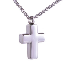 316L Stainless Steel Cross Cremation Pendant Necklace Keepsake Ashes Pendant Jewelry LY014 2024 - buy cheap