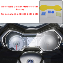 for Yamaha 2017 2018 X-MAX 300 Cluster Scratch Protector Film Blu-ray Speedo Instrument Dashboard for Yamaha XMAX 300 2017 2018 2024 - buy cheap