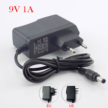 9V 1A Power Adapter AC 100V-240V to DC 1000 ma 1 M Cable Power supply EU US Adapter Converter Adapter 5.5x2.5mm Switch Power 2024 - buy cheap