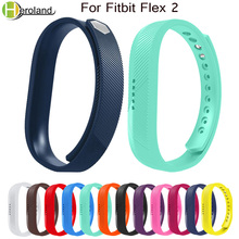 Correa de silicona colorida para reloj inteligente Fitbit Flex 2, repuesto de pulsera, rastreador de actividad, accesorios 2024 - compra barato