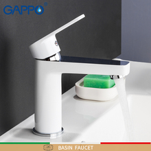 GAPPO Basin Faucets white basin sink faucet brass bathroom mixer taps saving water waterfall faucet tapware torneira 2024 - buy cheap