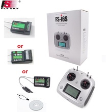FlySky-controlador remoto de FS-I6S, transmisor de Radio con receptor de FS-iA6B para avión, cuadricóptero, juguetes, FS i6s 2,4G 6ch 2024 - compra barato