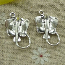 165 pieces tibetan silver elephant charms 24x15mm #3266 2024 - buy cheap