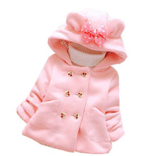 256 Высококачественная зимняя женская куртка, утепленная теплая детская одежда с капюшоном, Детская верхняя одежда, пальто, детская куртка 2024 - купить недорого