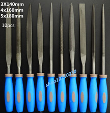 10Pcs/set 3x140mm 4x160mm 5x180mm Needle  File Set Files For Metal Glass Stone Jewelry Wood Carving Craft Tool 2024 - buy cheap