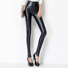 leather pants Women Skinny Faux Leather Stretchy Pants Tight Trousers Women's faux leather Women High Waist Pencil Pants 2022 2024 - buy cheap