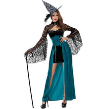 Sexy Witch Costume Deluxe Adult Womens Magic Moment Costume Adult Witch Halloween Fancy Dress 2024 - buy cheap