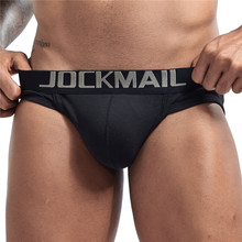 JOCKMAIL Sexy Men Underwear Briefs Bikini Trunks Shorts Underpants Man Briefs Thread cotton Panties slip Gay Underwear 2024 - buy cheap