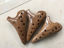 12 holes alto C AC wood ocarina elm wood Ocarina music instrument 2024 - buy cheap