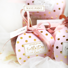 10pcs creative polka dot wedding candy boxes gift case party favors and gifts casamento decor party box bags guest giveaway gift 2024 - buy cheap