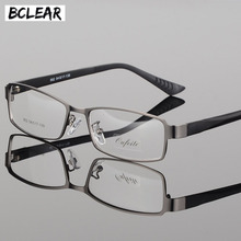 BCLEAR  Eyeglasses Frame Men Computer Optical Eye Glasses Spectacle Frame For Male Transparent Clear Lens 2018 2024 - buy cheap