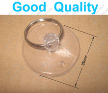 3.5cm Suction Cup + Key Ring Transparent Softgums Sucker Haptor Cupula Cups Opening Vacuum Chuck for Phone 1000Sets/lot 2024 - buy cheap