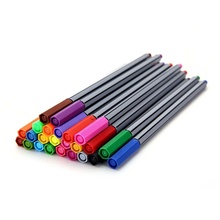 Canetas coloridas de 0.4mm fineliner, conjunto de canetas e marcadores de tinta para pintura de arte, caneta de tinta 2024 - compre barato