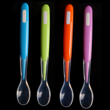 Tableware Safe Food For Training Flatware Baby Silicone Soft Feeding Spoon 2024 - buy cheap