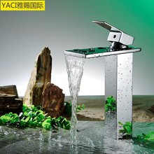 Vidric Bathroom European basin faucet tall / foreign trade faucet hot cold mixer / waterfall faucet mixing tap 2024 - buy cheap