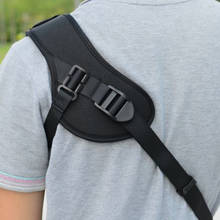 Новый быстросъемный ремень на одно плечо, черный регулируемый ремень на шею для камеры SLR DSLR DOM668 2024 - купить недорого