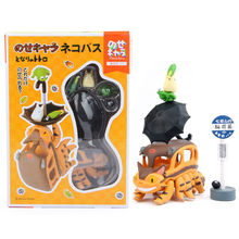 Studio Ghibli Meu Vizinho Totoro Cat Bus Mini Figuras de Ação PVC Dolls Presente DIY Anime Figura Collectible Toy Modelo 2024 - compre barato