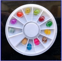 1 rueda de diamantes de imitación 3D, 12 colores, gemas brillantes, gota de agua, Oval, base plana, cristal ostentoso, K013 2024 - compra barato