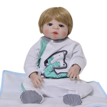 Кукла Bebes reborn bonecas 55 см, силиконовая кукла reborn, супер красивая кукла для новорожденного мальчика, настоящая кукла baby alive, подарок для детей 2024 - купить недорого