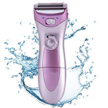 Women Electric Removal Facial Hair Razor Trimmer Wet And Dry Shaver Battery Power Waterproof Cordless Multifunctional Epilator # 2024 - buy cheap