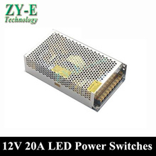 240W 12V 20A Power supplies Switching Power Supply Driver For LED Strip light Display AC110V-240V Input 12V Output free shipping 2024 - buy cheap