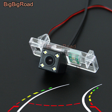 BigBigRoad Car Intelligent Dynamic Trajectory Tracks Rear View Camera For Citroen C2 C4 C5 Dispatch DS3 3D Hatchback Berlingo 2024 - buy cheap