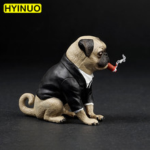 1:6 escala as032 terno simulação de cachorro, homens no modelo preto, adereços, personagem, modelo, crianças, presente, cognitivo, brinquedos 2024 - compre barato