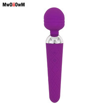 MwOiiOwM-vibrador masajeador de punto G con micrófono recargable por USB, juguete sexual de doble vibración impermeable para mujeres, productos para adultos 2024 - compra barato
