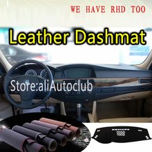 For BMW 5 Series E60 Touring Wagon E61 520i 523i 525i 530i  Leather Dashmat Dashboard Cover Dash Mat Carpet Custom Car Styling 2024 - buy cheap