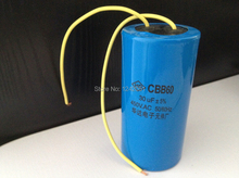 AC Motor Capacitor Washing Machine Start Capacitor CBB60 450VAC 30uF 2024 - buy cheap