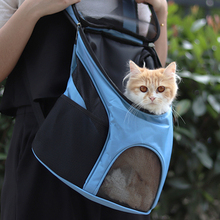 Сетчатый дышащий рюкзак-переноска для кошек для путешествий на открытом воздухе сумка для переноски кошек; товары для домашних животных Mascotas transporte gato 2024 - купить недорого