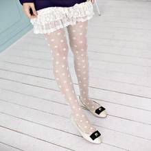 Women Chaussette Sexy Sheer Lace Dot Pantyhose Stockings Tights Dots Womens Stockings Sex Appeal Elastic Breathable Soxs Hocok 2024 - buy cheap