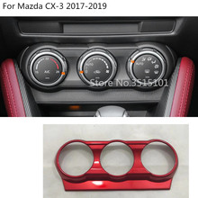 Car Styling Inner Trim Conditioning Middle Air Condition Switch Outlet Vent Hoods 1pcs For Mazda Cx-3 Cx3 2017 2018 2019 2020 2024 - buy cheap