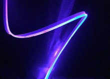 Luz de Cable de fibra óptica para decoración de coche, faldón tipo T transparente de 3mm de diámetro, 5M(L), con cinta lateral Interior PMMA para montaje RGB 2024 - compra barato