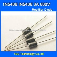 100pcs/lot  1N5406 IN5406 3A/600V Rectifier Diode Big Power and Long Pins 2024 - buy cheap