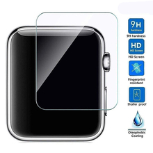 2PCS/ Lot Tempered Glass For Apple Watch Series 40mm 44mm 38mm 42mm 4 3 2 1 Screen Protector High Clear Protective Cover Film 2024 - buy cheap