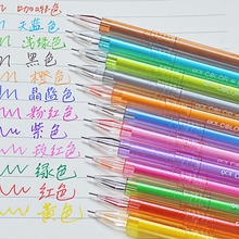 12Pcs/Pack Cute Colorful Diamond Head Color Gel Pens Refills Creative Gift School Supplies 12 Candy Colors Rollerball Pen Refill 2024 - buy cheap