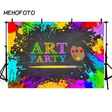 Mehofoto-fundo de pintura para festa, faixa de grafite, decoração de parede para cabine de foto 2024 - compre barato