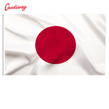 Bandera japonesa colgante de 90x150cm, bandera estándar de poliéster, Bandera de interior y exterior NN013 2024 - compra barato