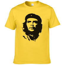 2016 летняя модная Мужская хлопковая футболка Che Guevara, классные топы высокого качества с принтом, футболки с коротким рукавом #047 2024 - купить недорого