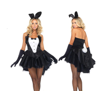 Lady Sexy Bunny Girl Costume Rabbit Uniform Temptation Cosplay Halloween Carnival Night Club Party Fancy Dress 2024 - buy cheap