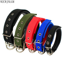 Pet supplies Nylon Dog Collar Adjustable Size Pet collar Custom Puppy Dog Walker 10pcs 2024 - buy cheap
