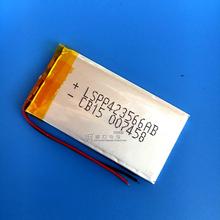Batería de polímero de litio de 3,7 V, navegador de 423566 1500mAh, grabadora de libros electrónicos PSP, celda de iones de litio recargable 2024 - compra barato