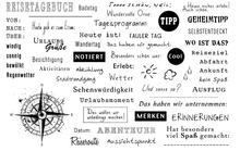 German text  Clear Stamps  Scrapbook Paper Craft Clear stamp scrapbooking X0296 2024 - buy cheap