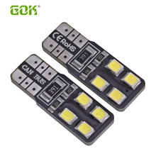Super Bright!! 50 X T10 W5W led canbus 194 168 2835 t10 8SMD Canbus NO ERROR Car Auto Bulbs Indicator Light Parking Lamps White 2024 - buy cheap