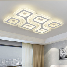 Luces de techo LED de arte acrílico delgado para sala de estar, dormitorio, sala de estudio, restaurante, lámparas de techo comerciales, accesorio de iluminación 2024 - compra barato
