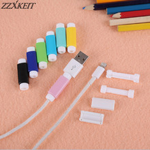 10Pcs Cable Protector Data Line Cord Protector Protective Case Long Size Cable Winder Cover For Apple USB Charging Cable 2024 - buy cheap