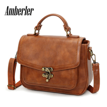 Женская сумка на плечо Amberler, маленькие Сумки из искусственной кожи, известные дизайнерские женские сумки-мессенджеры через плечо, Повседневная Женская дорожная сумка 2024 - купить недорого